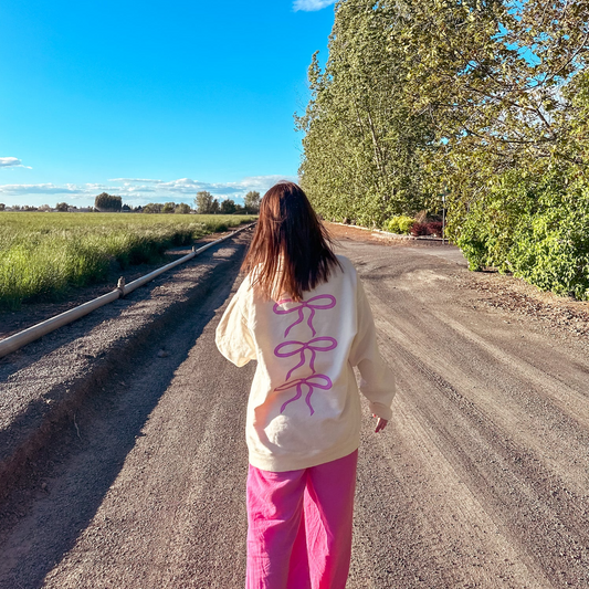 Beauty in the Broken & Bows Crewneck