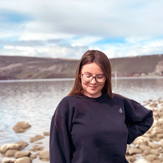 Faith Over Fear Embroidered Crewneck